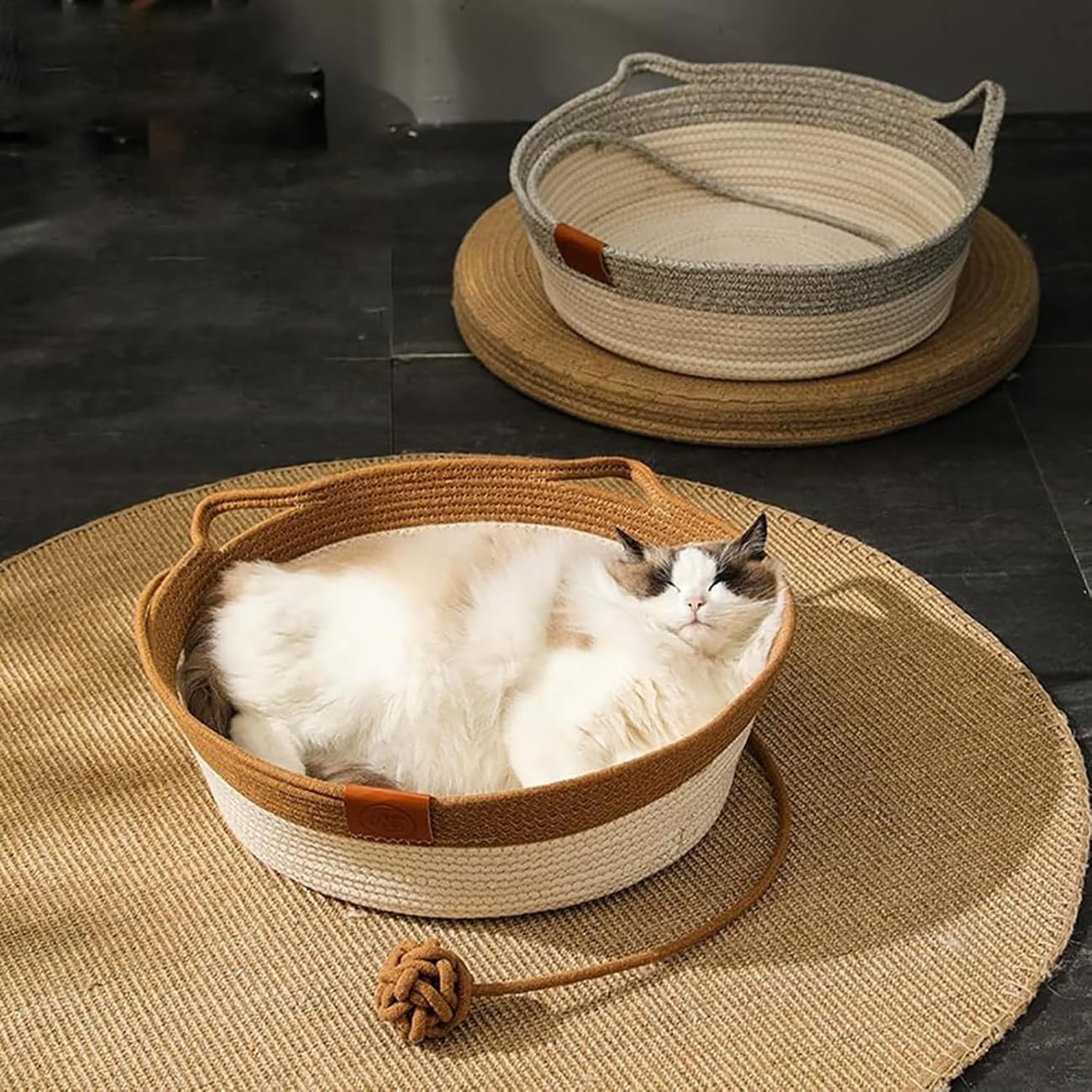 The "Haven" Woven Cat Nest