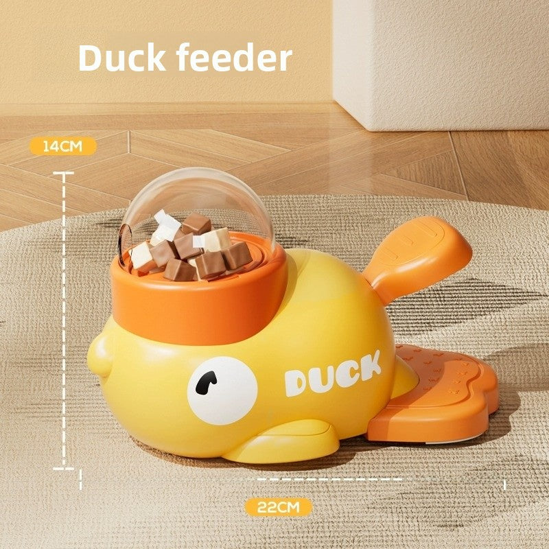 Yellow Duck Interactive Feeder