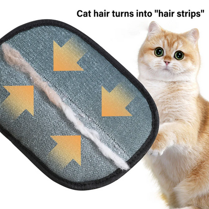 2-in-1 Pet Grooming & Hair Removal Gloves (2-Pack)