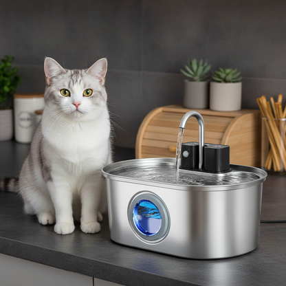 THE MEOWDERN™  - 3.2 L WIRELESS FOUNTAIN