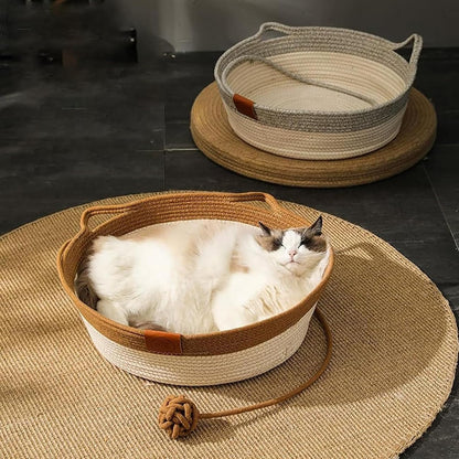 The "Haven" Woven Cat Nest