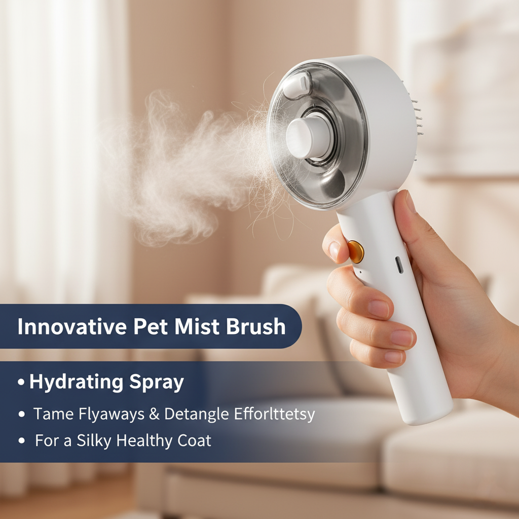 The Upgraded Steamy Pet Brush
