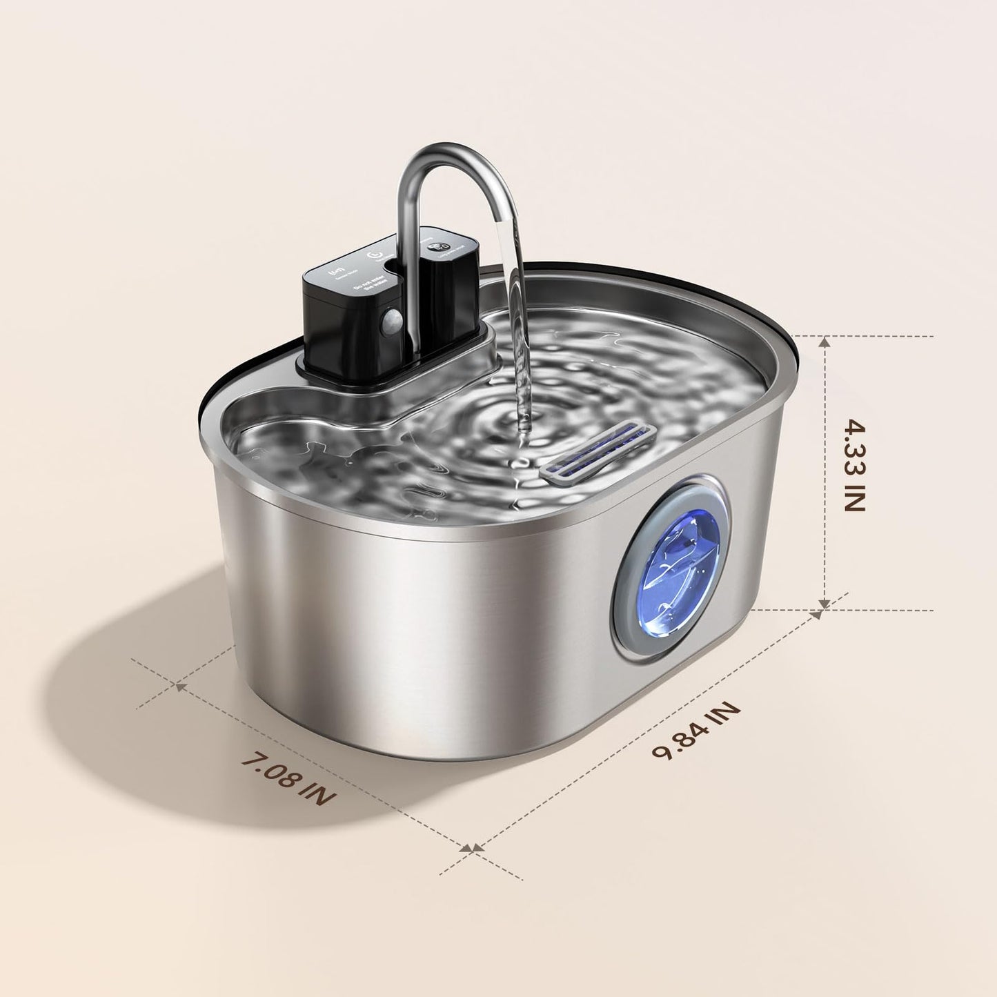 THE MEOWDERN™  - 3.2 L WIRELESS FOUNTAIN